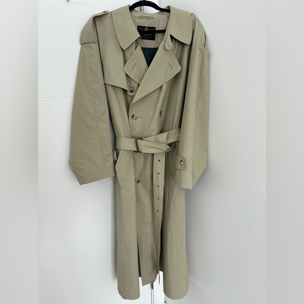Vintage Bugatti Trench Coat